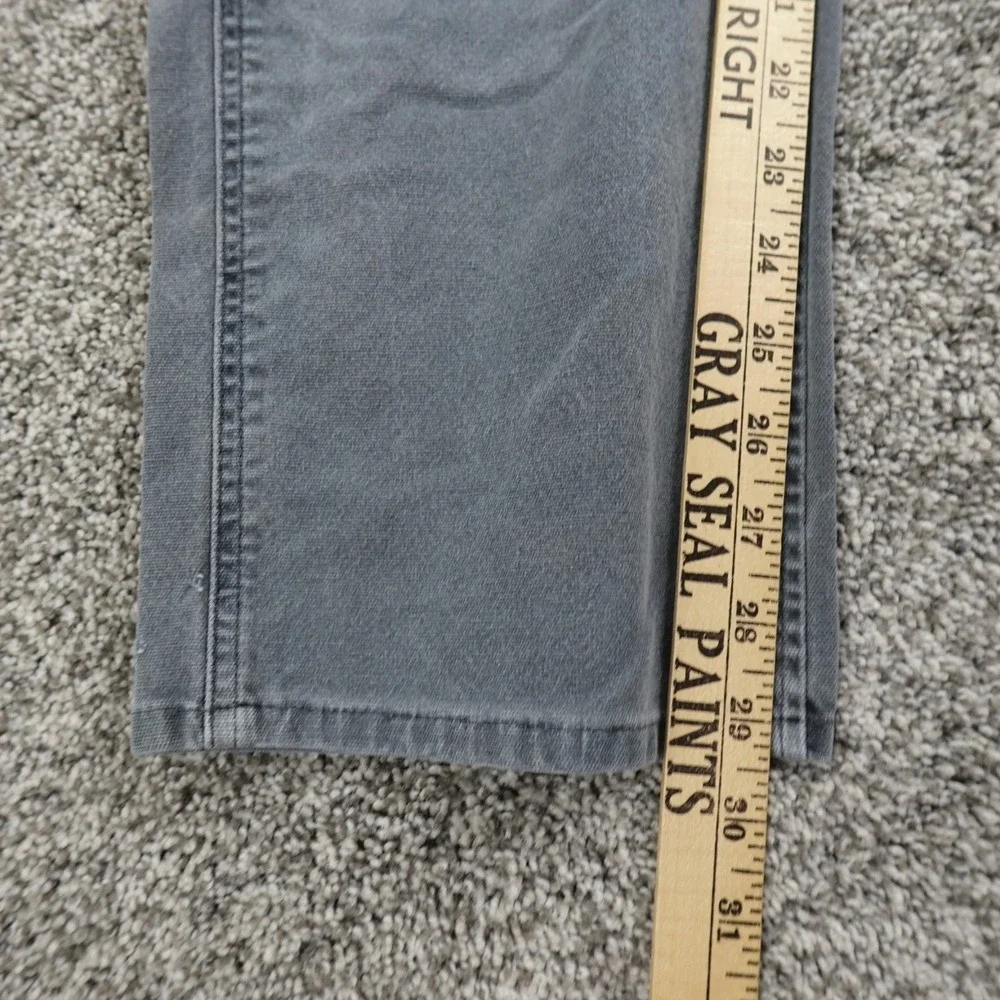 VTG Abercrombie Fitch Jeans Mens 30X32 Blue Gray Carpenter Pants Grunge 90Ss Y2K